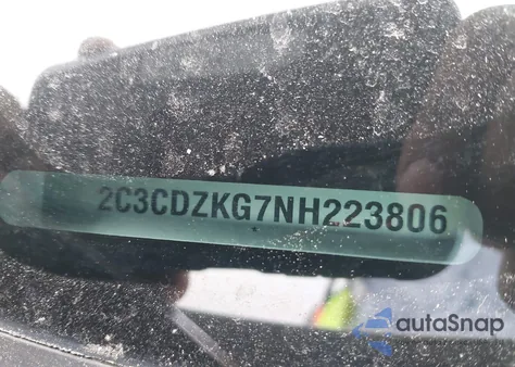 2022 Dodge Challenger Gt Awd from USA, damaged, VIN 2C3CDZKG7NH223806